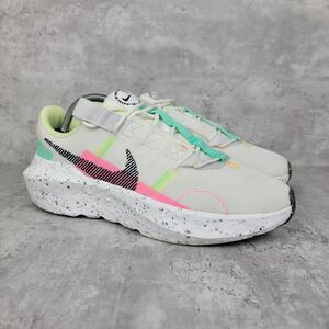 Nike Women's Athletic Shoes - White, Pink, Green